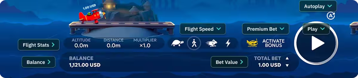 Avia Masters 2 game controls