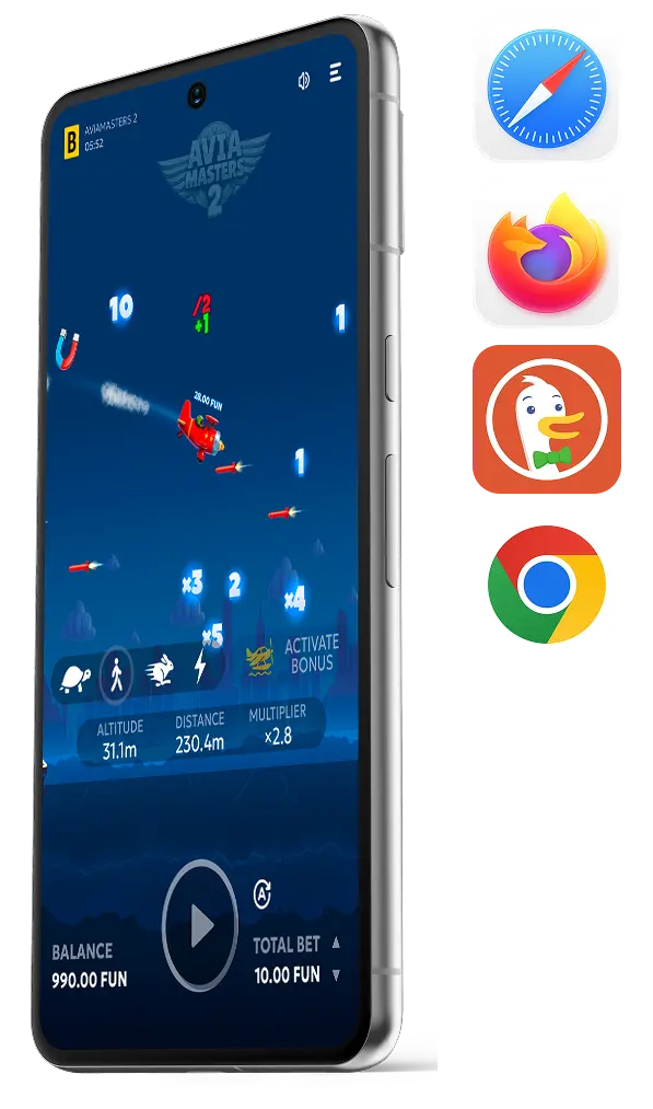 Avia Masters 2 mobile browser compatibility